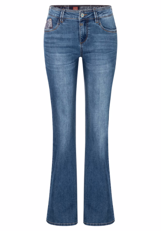 Timezone dámské jeans kalhoty 17-10082-40-3805 Slim LisaTZ
