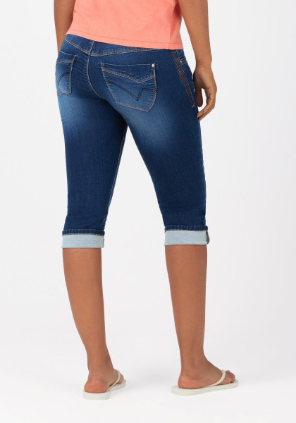detail Timezone dámské jeans kraťasy 15-10015-00-3337