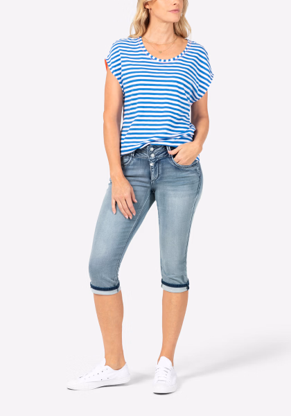 detail Timezone dámské jeans kraťasy 15-10015-20-3337