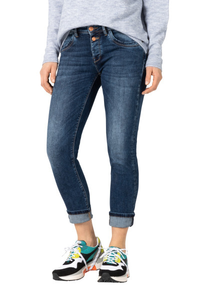 detail Timezone dámské jeans Slim NaliTZ 7/8 17-10080-00-3157