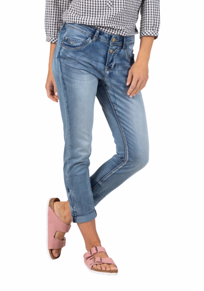 detail Timezone dámské jeans kalhoty 17-10080-08-3014 Slim EduardoTZ