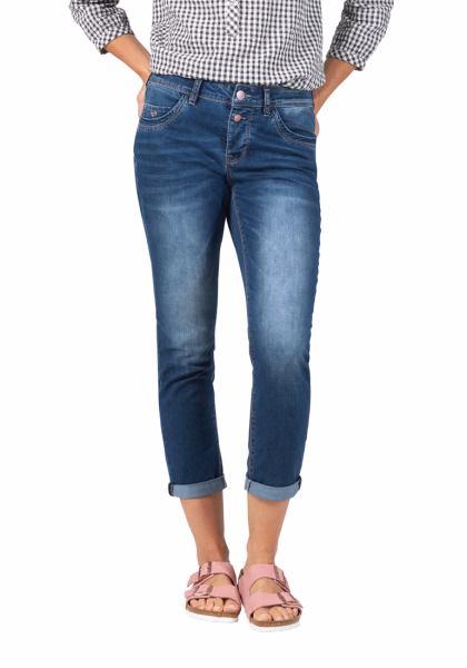detail Timezone dámské jeans kalhoty 17-10080-08-3014 Slim NaliTZ 7/8