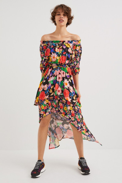 detail Desigual dámské šaty 22SWVW62