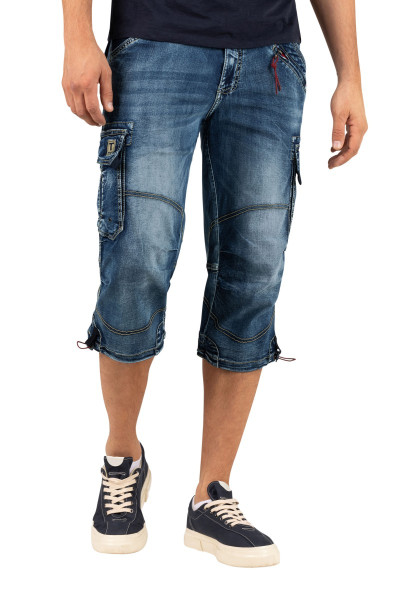 detail Timezone pánské jeans kraťasy 25-10009-21-3119