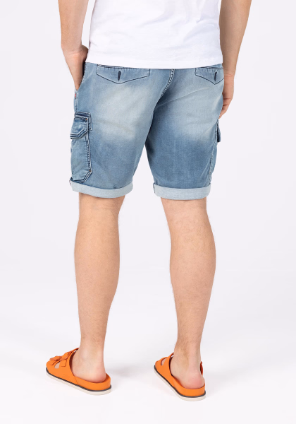 detail 25-10021-40-3058 jeans kraťasy 24J Slim StanleyTZ