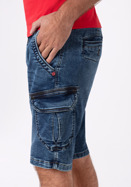 detail 25-10021-40-3058 jeans kraťasy 24J Slim StanleyTZ
