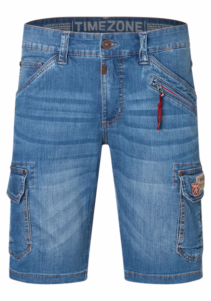 detail Timezone pánské jeans kraťasy 25-10025-00-3444