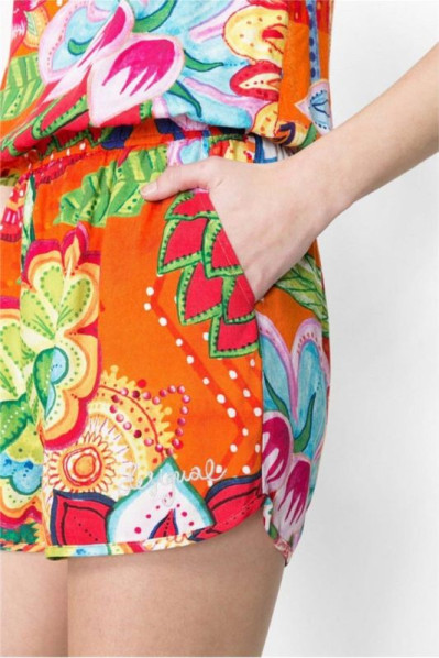 detail Desigual Plážová Tunika 61P26A3