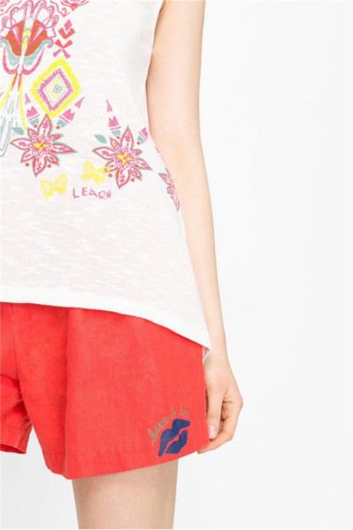 detail Desigual dámské triko 61T26E5