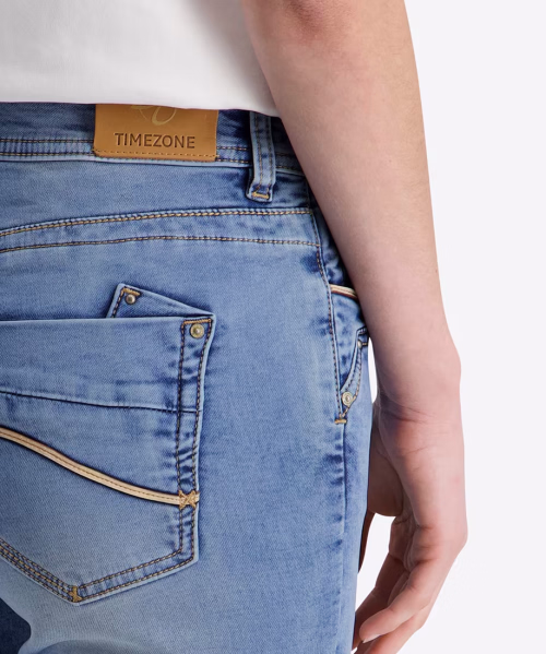 detail Timezone dámské jeans kraťasy T1 50016.3337-27 Slim TaliTZ 3/4