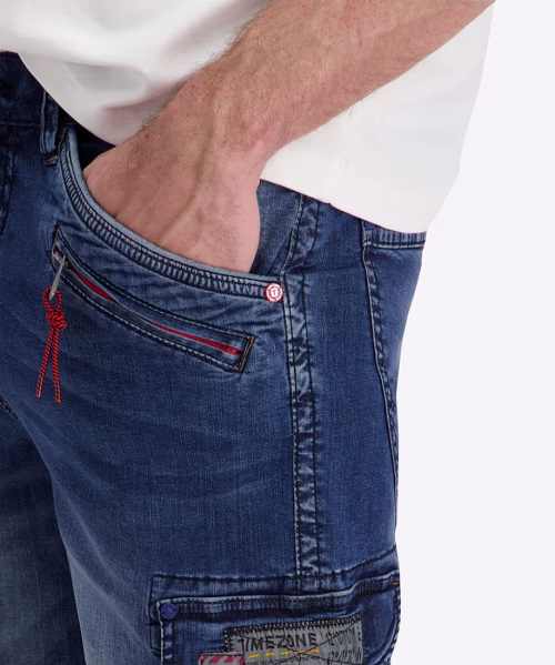 detail Timezone pánské jeans kraťasy T2 50025.3444 Regular RykerTZ
