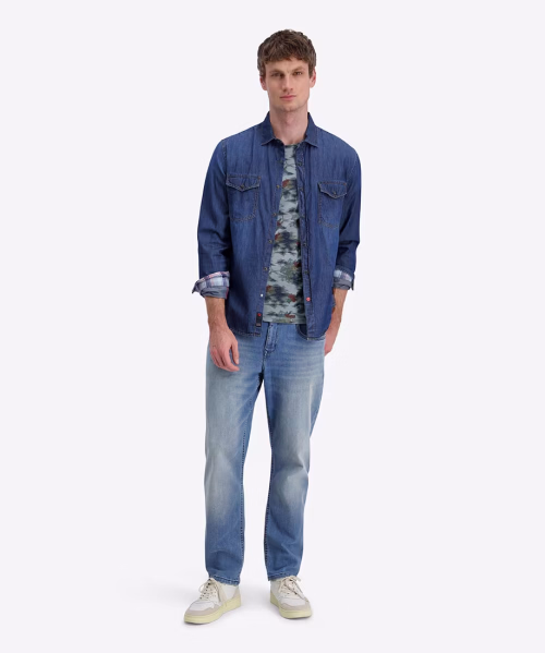 detail Timezone pánské jeans T2 70015.3450 Regular GerritTZ